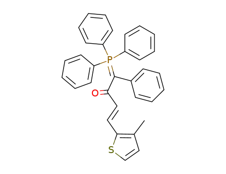 <3-(3-Methyl-2-thienyl)propenoyl(phenyl)methylene>triphenylphosphorane