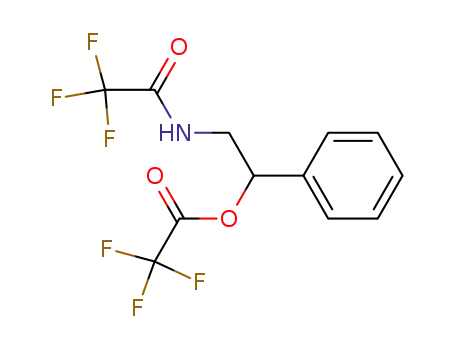 2,2,2-trifluoro-N-<2-(2,2,2-trifluoroacetyloxy)-2-phenylethyl>acetamide