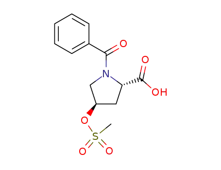CIS-1-BENZOYL-4-MESYLOXY-L-프롤린