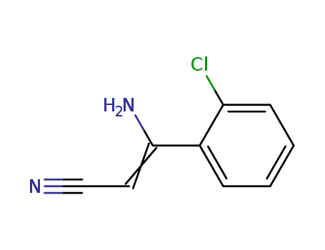 2-Propenenitrile, 3-amino-3-(2-chlorophenyl)-