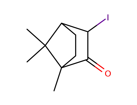 Molecular Structure of 15736-81-9 (3-iodo-bornan-2-one)