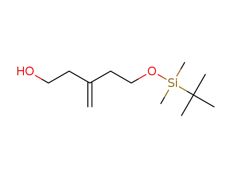 5-(tert-butyldimethylsilyloxy)-3-methylenepentan-1-ol