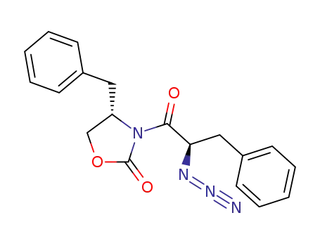 (3(2R),4S)-3-(2-azido-3-phenyl-1-oxopropyl)-4-(phenylmethyl)-2-oxazolidinone