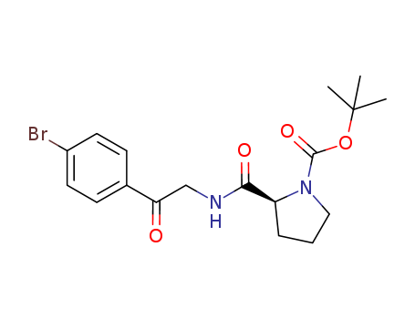 (S)-tert-butyl 2-(5-(4-broMophenyl)-1h-iMidazol-2-yl)pyrrolidine-1-carboxylate