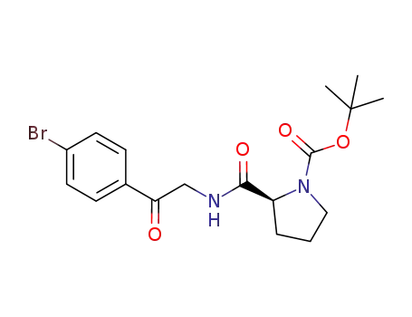 (S)-tert-butyl 2-(5-(4-broMophenyl)-1h-iMidazol-2-yl)pyrrolidine-1-carboxylate