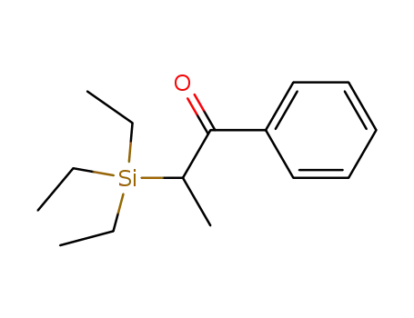 1-phenyl-2-(triethylsilyl)propan-1-one