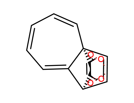 Molecular Structure of 58150-95-1 ((1S,3aR)-1H-1,3a-Etheno-azulene-9,10-dicarboxylic acid dimethyl ester)