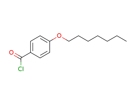 Molecular Structure of 40782-54-5 (4-N-HEPTYLOXYBENZOYL CHLORIDE)