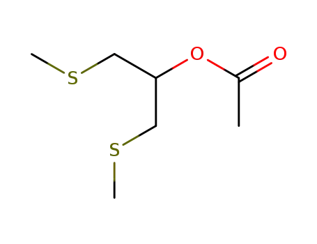 acetic acid-(β,β'-bis-methylsulfanyl-isopropyl ester)