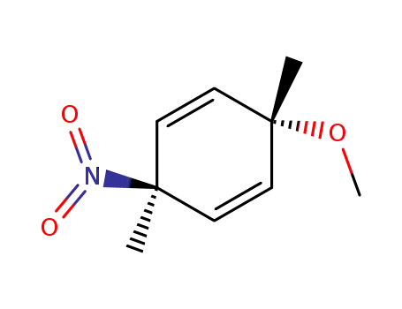 1,4-Cyclohexadiene, 3-methoxy-3,6-dimethyl-6-nitro-, trans-