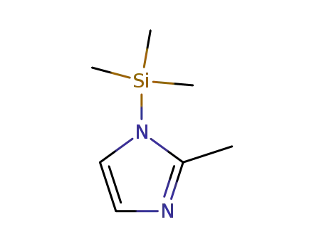 Molecular Structure of 60498-72-8 (2-Methyl-1-(trimethylsilyl)imidazole)