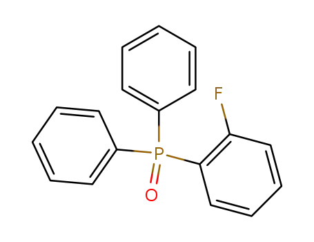 Molecular Structure of 84350-74-3 (Phosphine oxide, (2-fluorophenyl)diphenyl-)