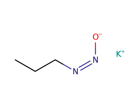 Molecular Structure of 87549-57-3 (potassium (E)-propyldiazenolate)