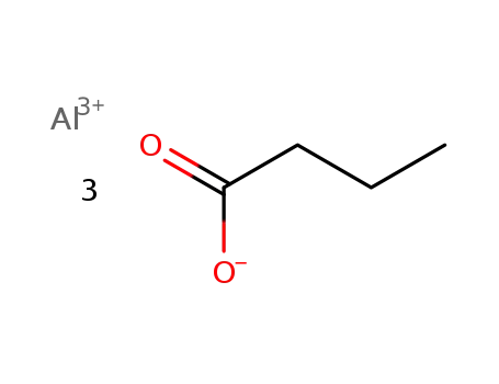 Molecular Structure of 7493-77-8 (aluminium tributyrate)