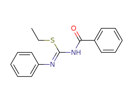 <i>S</i>-ethyl-<i>N</i>-benzoyl-<i>N</i>'-phenyl-isothiourea