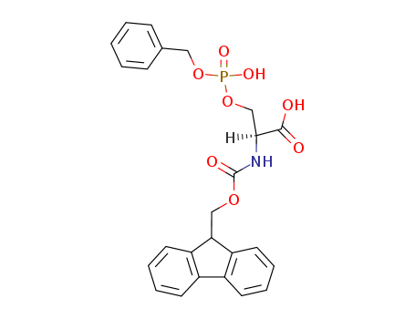 L-Serine,N-[(9H-fluoren-9-ylmethoxy)carbonyl]-O-[hydroxy(phenylmethoxy)phosphinyl]-