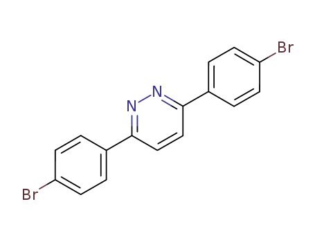 Pyridazine, 3,6-bis(4-bromophenyl)-