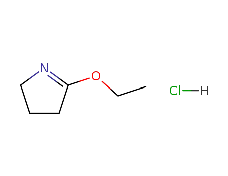 Molecular Structure of 90670-73-8 (2H-Pyrrole, 5-ethoxy-3,4-dihydro-, hydrochloride)