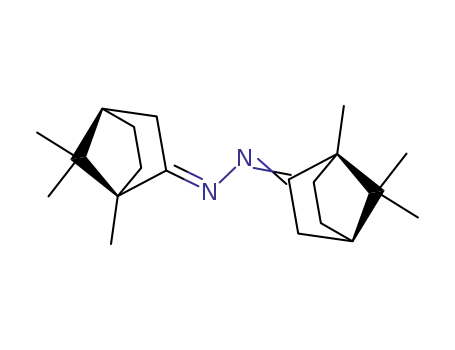 Molecular Structure of 47180-21-2 (Bicyclo[2.2.1]heptan-2-one, 1,7,7-trimethyl-,
(1,7,7-trimethylbicyclo[2.2.1]hept-2-ylidene)hydrazone)