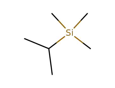 Molecular Structure of 3429-52-5 (trimethyl-propan-2-yl-silane)