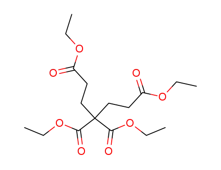 Molecular Structure of 6297-36-5 (tetraethyl pentane-1,3,3,5-tetracarboxylate)