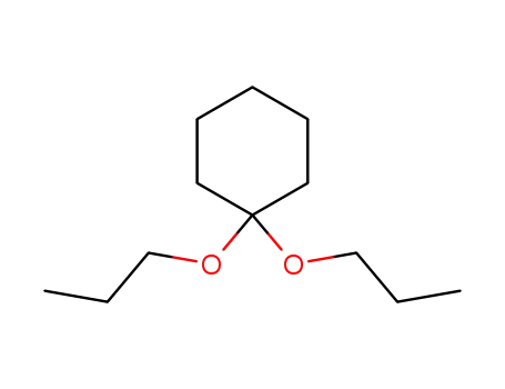Molecular Structure of 33781-76-9 (Cyclohexane, 1,1-dipropoxy-)