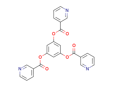 3-Pyridinecarboxylicacid, 1,3,5-benzenetriyl ester (9CI)