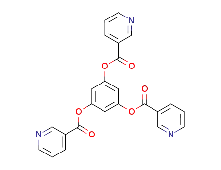 Molecular Structure of 3468-40-4 (benzene-1,3,5-triyl trinicotinate)