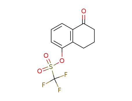 Methanesulfonic acid, trifluoro-, 5,6,7,8-tetrahydro-5-oxo-1-naphthalenyl
ester