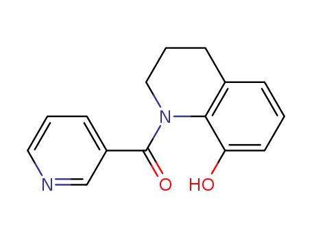1,2,3,4-TETRAHYDRO-1-(PYRIDIN-3-YLCARBONYL)QUINOLIN-8-OL