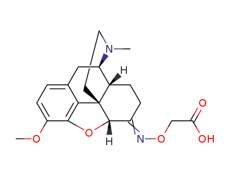 2-[(E)-[(4R,4aR,7aR,12bS)-9-methoxy-3-methyl-1,2,4,4a,5,6,7a,13-octahydro-4,12-methanobenzofuro[3,2-e]isoquinolin-7-ylidene]amino]oxyacetic acid