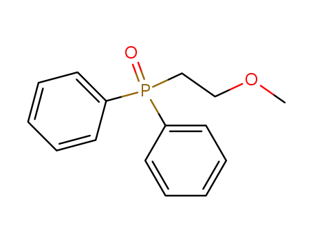 Molecular Structure of 4336-76-9 (Phosphine oxide, (2-methoxyethyl)diphenyl-)