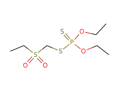Molecular Structure of 2588-04-7 (PHORATE SULFONE)