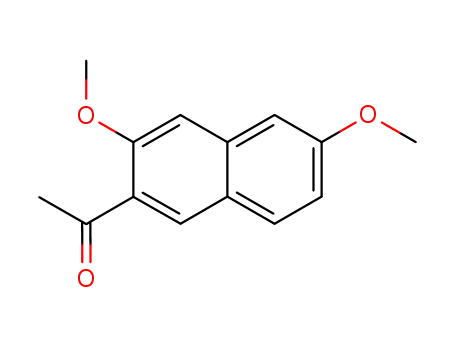 Molecular Structure of 86358-73-8 (2-acetyl-3,6-dimethoxynaphthalene)