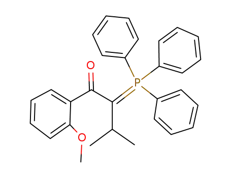 1-Butanone,
1-(2-methoxyphenyl)-3-methyl-2-(triphenylphosphoranylidene)-
