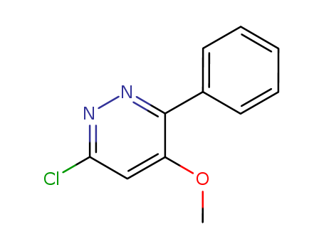 Pyridazine,6-chloro-4-methoxy-3-phenyl-