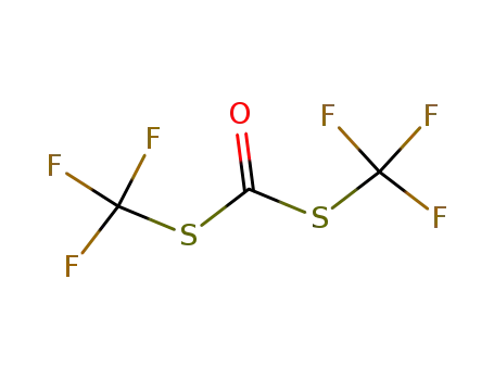 Molecular Structure of 51615-93-1 (S,S'-Bis(trifluormethyl)dithiocarbonat)