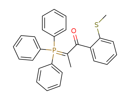 1-Propanone, 1-[2-(methylthio)phenyl]-2-(triphenylphosphoranylidene)-
