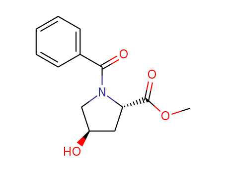 L-Proline,1-benzoyl-4-hydroxy-, methyl ester, (4R)-