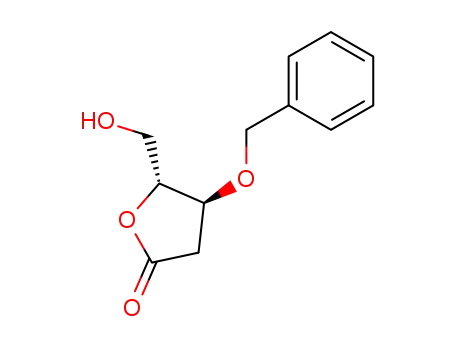 Molecular Structure of 91879-31-1 (3-O-benzyl-2-deoxy-D-ribonolactone)
