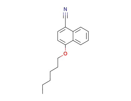 4-Hexyloxynaphthalene-1-carbonitrile