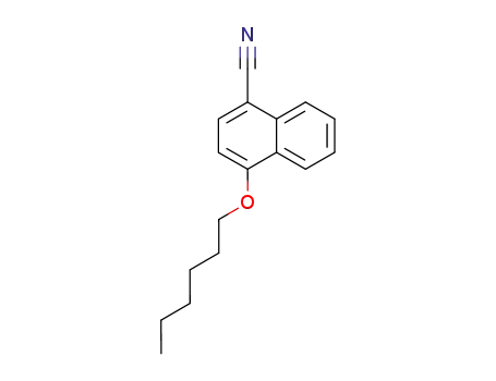 4-Hexyloxynaphthalene-1-carbonitrile