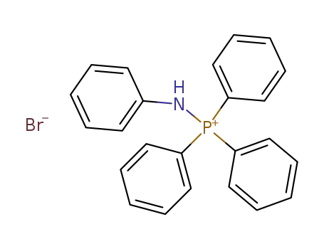 Molecular Structure of 6395-93-3 (anilinotriphenylphosphonium bromide)