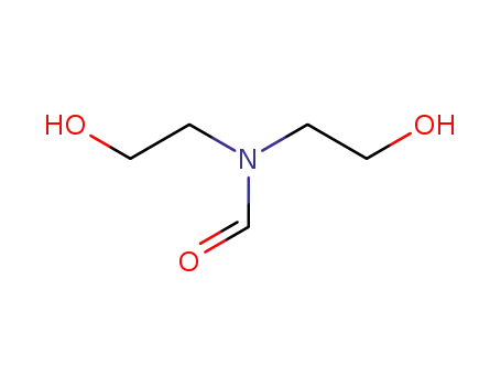 Molecular Structure of 25209-66-9 (N-N-bis(2-hydroxyethyl)formamide)
