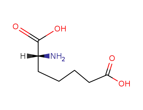 Molecular Structure of 3721-85-5 (alpha-aminopimelic acid)