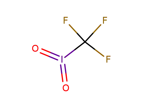Molecular Structure of 56407-84-2 (trifluoromethyliodine dioxide)