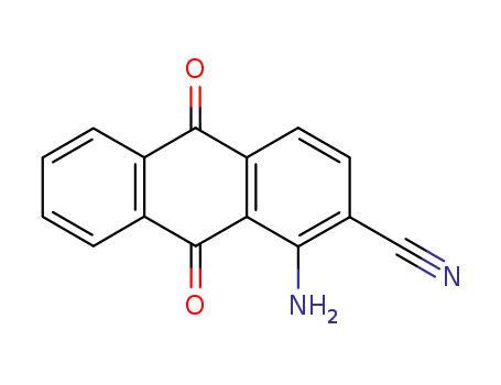 1-amino-9,10-dioxo-9,10-dihydro-anthracene-2-carbonitrile