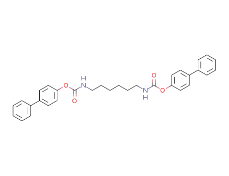 <i>N</i>,<i>N</i>'-hexanediyl-bis-carbamic acid bis-biphenyl-4-yl ester