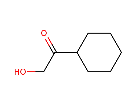 Molecular Structure of 6004-53-1 (1-CYCLOHEXYL-2-HYDROXYETHANONE)