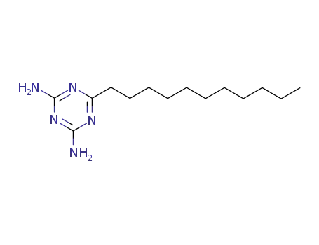 Molecular Structure of 2533-34-8 (2,4-DIAMINO-6-UNDECYL-S-TRIAZINE)